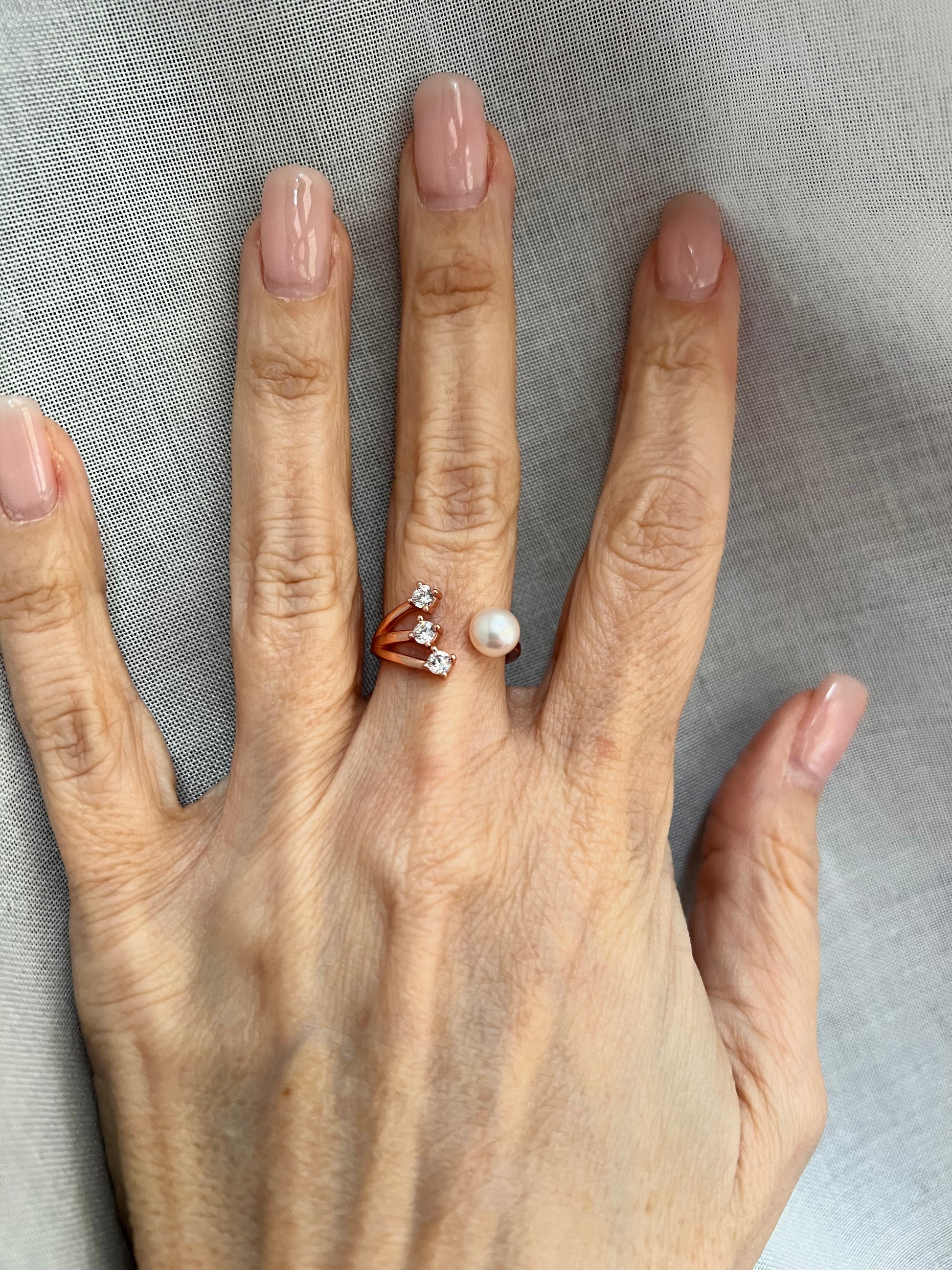 Anello Perla