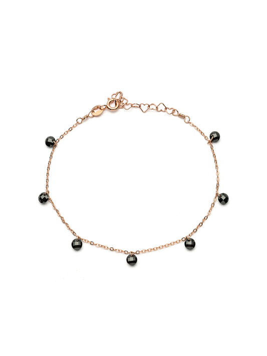 Bracciale cristalli pendenti