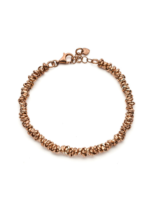 Bracciale nodini rose'