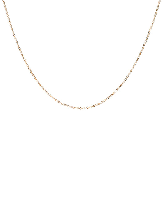 Girocollo sfere smaltate bianche