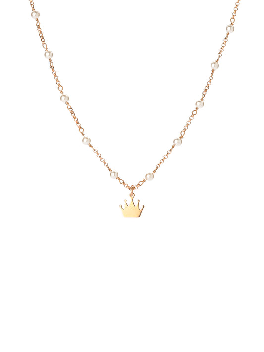 Girocollo con micro perle