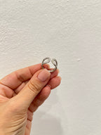 Anello Adri argento bianco