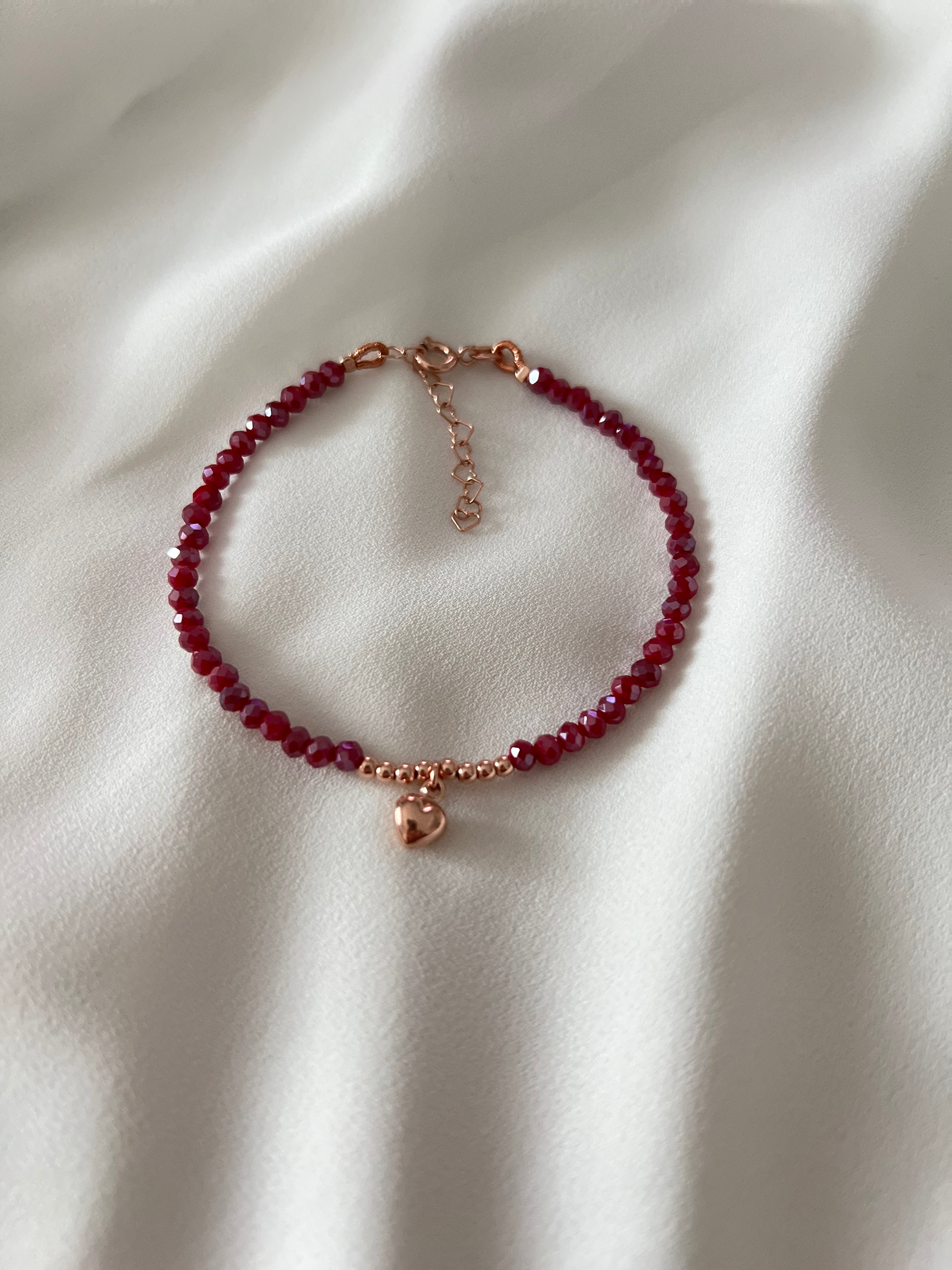 Bracciali pietre colorate e charms