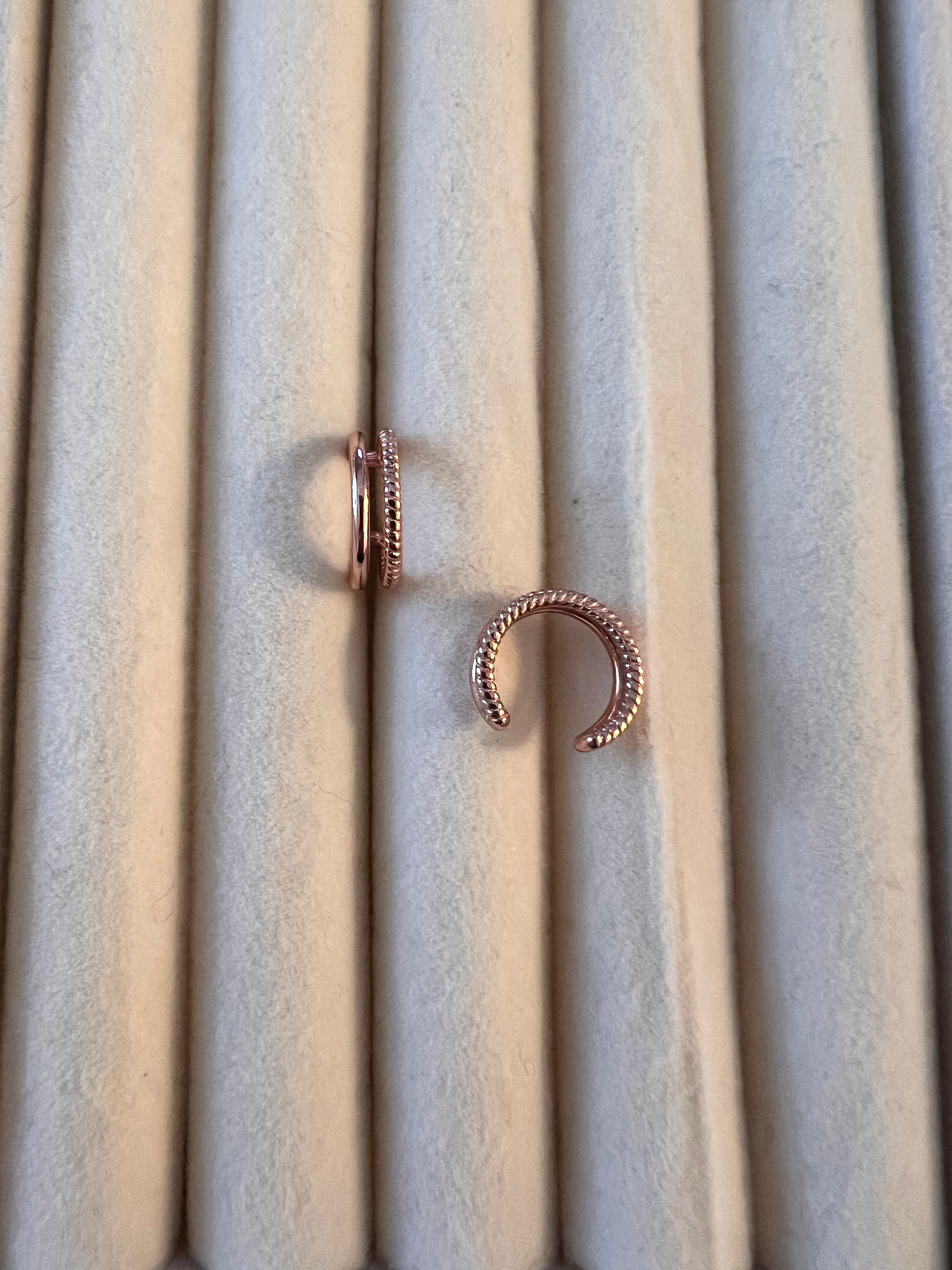 Earcuff doppio filo