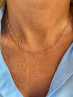 Girocollo maglia a cuori