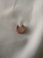 Earcuff tripla fila pallini