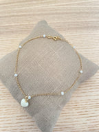 Cavigliera cuore cicciotto - Le Luci di Gaia