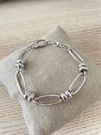 Bracciale maglie ovali - Le Luci di Gaia