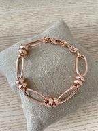 Bracciale maglie ovali - Le Luci di Gaia