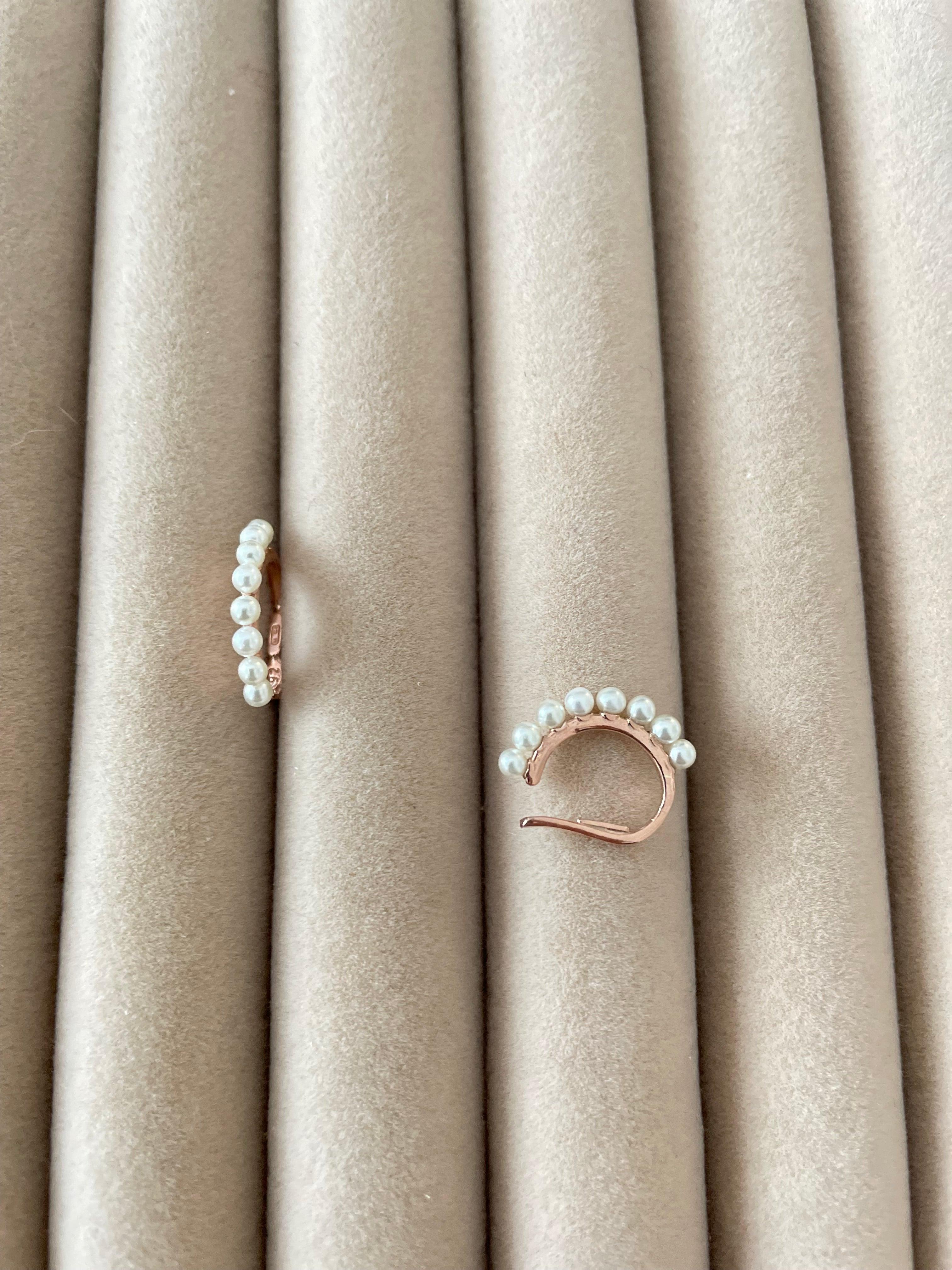 Earcuff con perle - Le Luci di Gaia