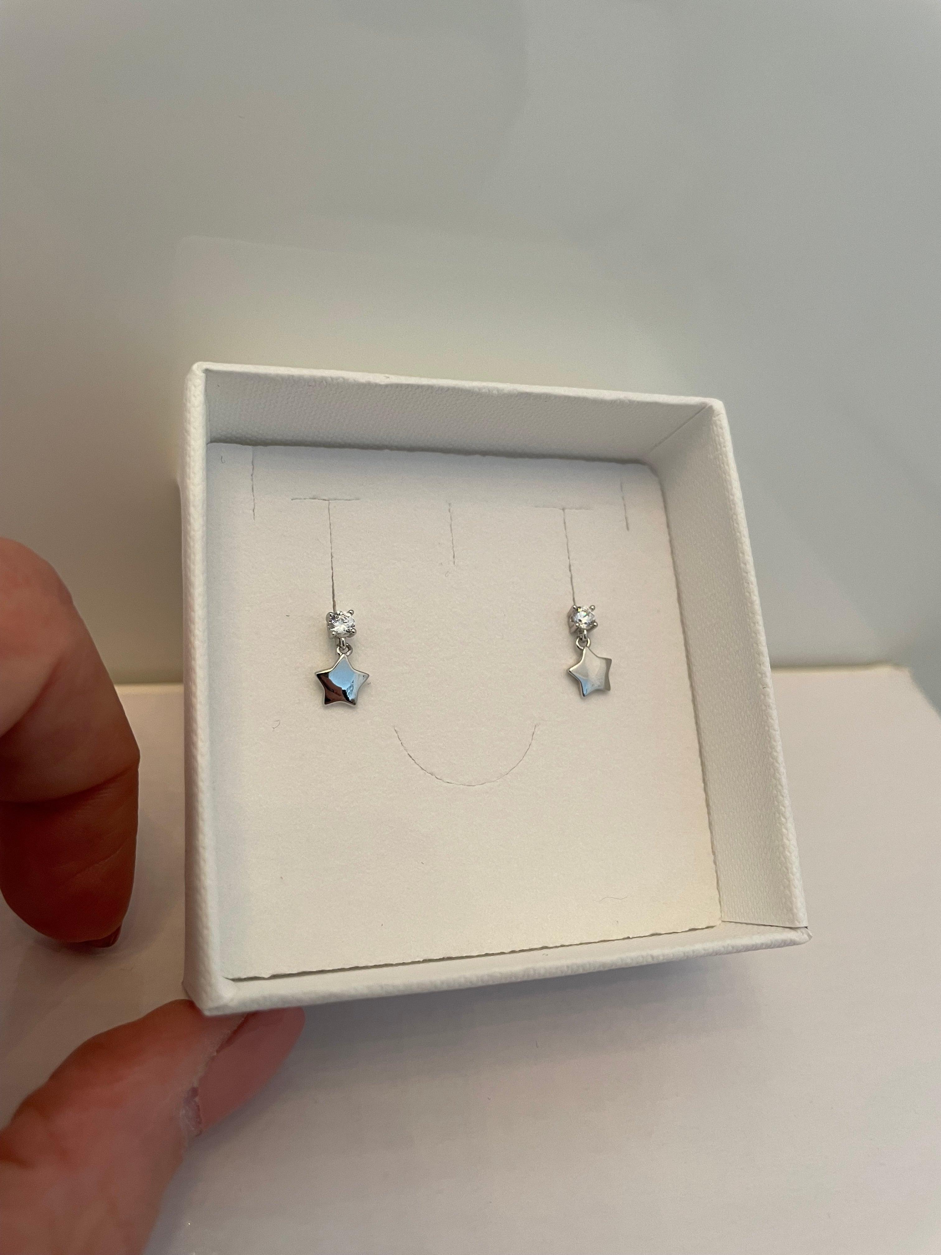 Orecchino punto luce e stellina - Le Luci di Gaia