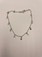 Cavigliera con stelle pendenti - Le Luci di Gaia