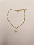 Cavigliera cuore cicciotto - Le Luci di Gaia